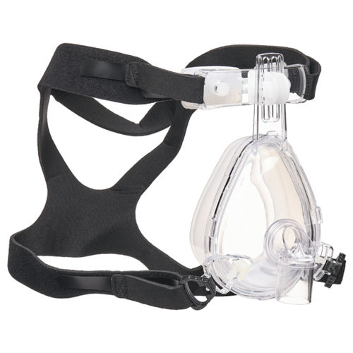 Maske für künstliche Beatmung / Silikon - BITRAC® - Pulmodyne - verstellbar