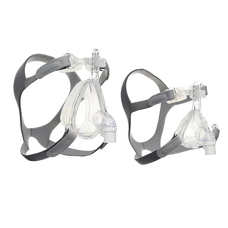 Maske für künstliche Beatmung / Nasen - PRO-FIT ™ - Pulmodyne - transparent / verstellbar