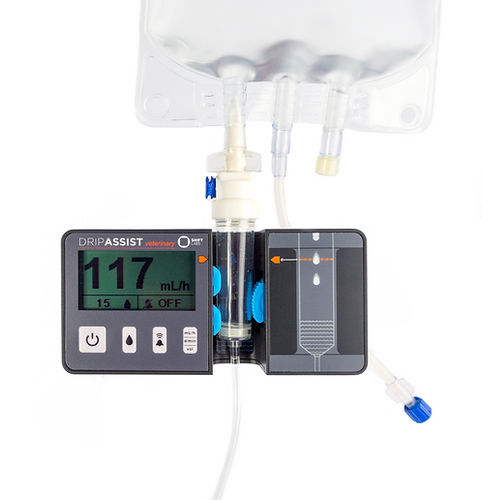 Tragbarer Patientenmonitor - DripAssist - Shift Labs, Inc. - kompakt / Infusionsdurchsatz / für Veterinärmedizin