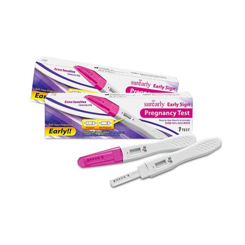 Schwangerschaftsschnelltest - Surearly™ - Sugentech, Inc. - hCG / Kassetten