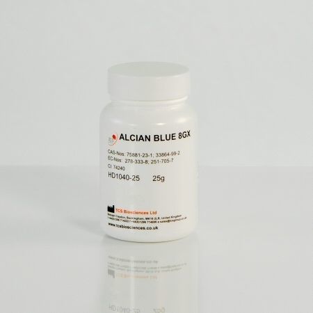 Farbstoff Reagenz - Alcian Blue 8GX - TCS Biosciences Ltd - für Mikrobiologie / flüssig