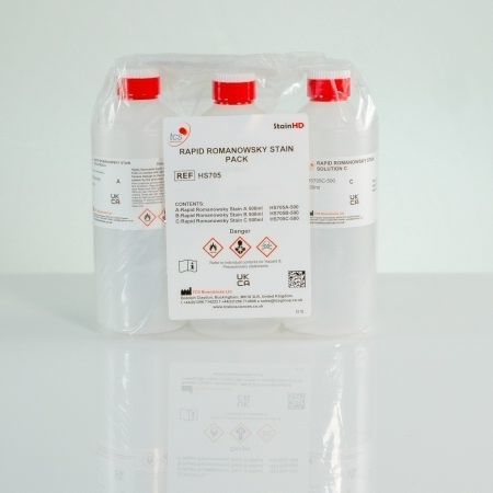 Farbstoff Reagenzkit - Romanowsky  - TCS Biosciences Ltd - Diagnose / für Elektrophorese / für die Histopathologie