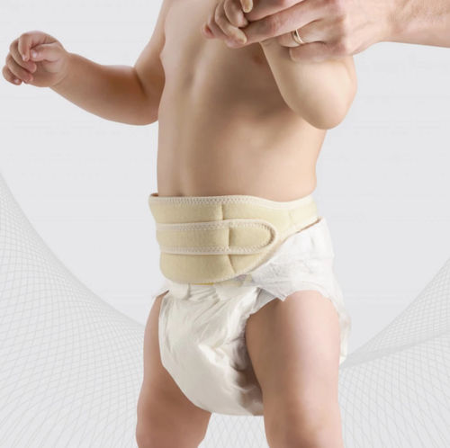 Stützgürtel für Kinder - TONUS 0511D - 01 - Tonus Elast - Bauch / halbsteif / beigefarben