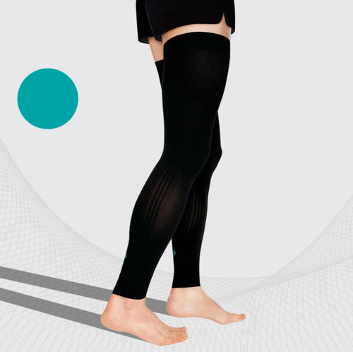 Stützstrumpf zur Prävention venöser Thromboembolien - ELAST 0403 Active - Tonus Elast - unisex / M / L