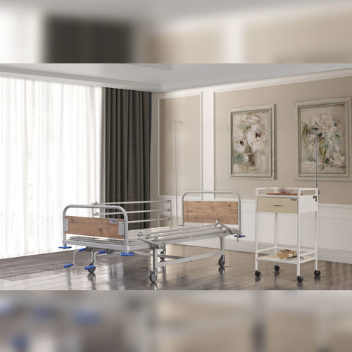 Krankenhausbett - TM-D 4017  - Turmed - manuell / mit fester Höhe / auf Rollen