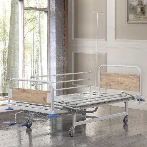 Krankenhausbett - TM-D 4020 - Turmed - manuell / auf Rollen / dreiteilig