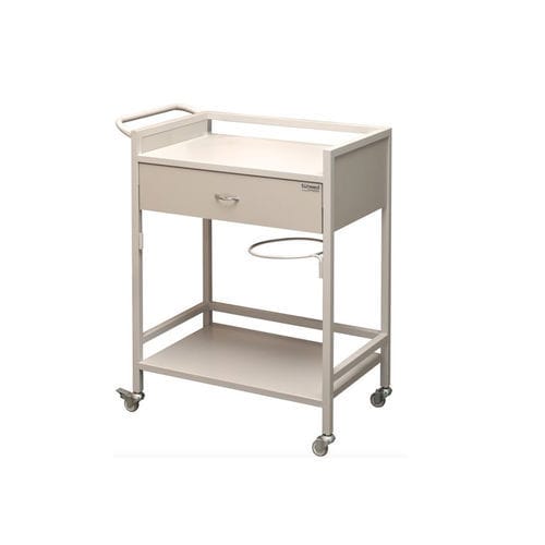 Medizinischer Wagen - TM-B 2015 - Turmed - für Instrumente / für Verbandmaterial / Edelstahl