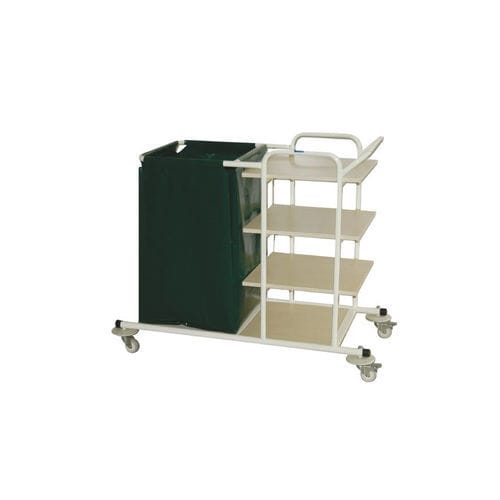 Medizinisch Sackhalterwagen - TM-F 6002  - Turmed - Transport / Wäscherei / mit Regal