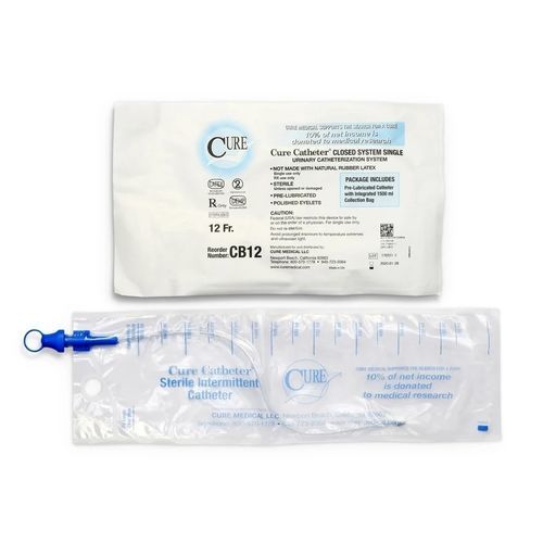 Zugang-Katheter - Cure Catheter® - Unomedical - peripher / 100er-Packung / 8 FR