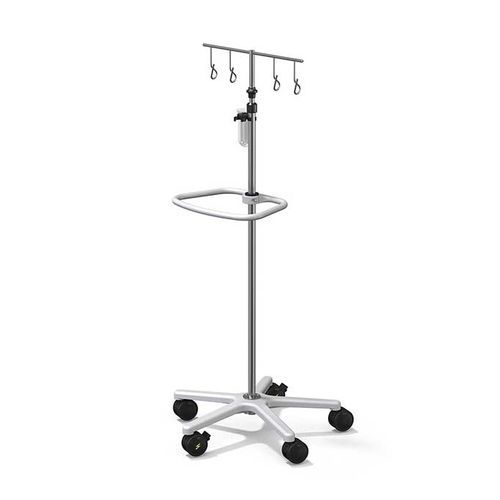 Infusionsstativ auf Rollen - AMTRION GmbH - 4 Haken