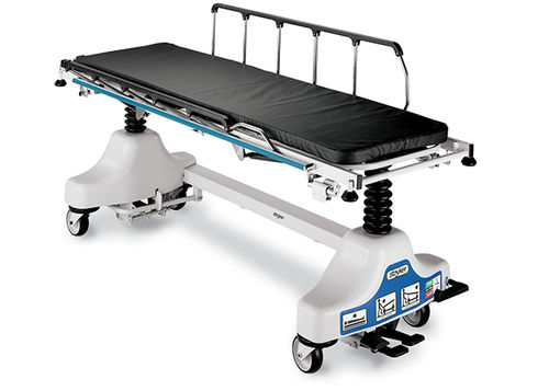 Transport-Fahrtrage - Fluoroscopy  - Stryker Acute Care - pneumatisch / höhenverstellbarer / 2 Ebenen