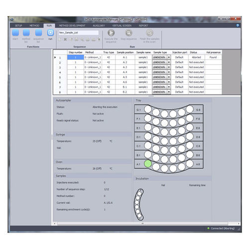 Software für Gaschromatographie - HTA - Labor / Management / Steuerung