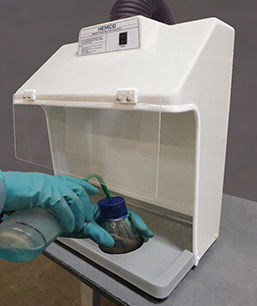 Chemieabzugshaube-Abzugshaube - 80047 - HEMCO - Labor / Tisch / belüftet