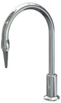 Wasserhahn für Waschbecken - 50110-SF - HEMCO - Metall / Schwanenhals