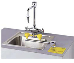 Erste-Hilfe-Augenspülung / mit Waschbecken - 16009 - HEMCO
