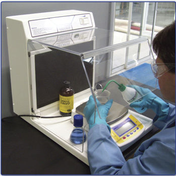Chemieabzugshaube-Abzugshaube - MicroFlow II - HEMCO - Labor / Tisch / Aktivkohle