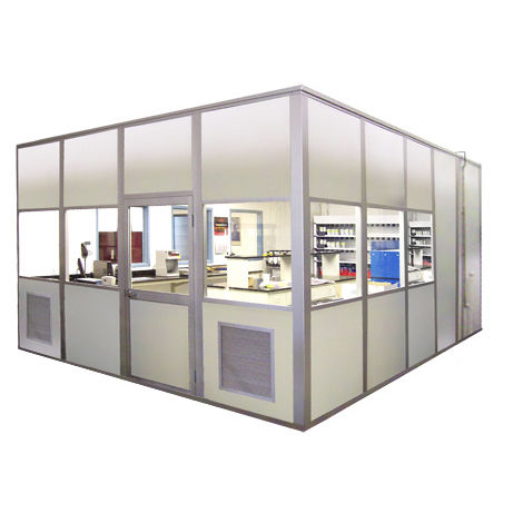 Modularer reinraum - HEMCO - Edelstahl / mit HEPA-Filter