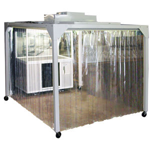 Modularer reinraum - HEMCO - mit HEPA-Filter / Weichwand