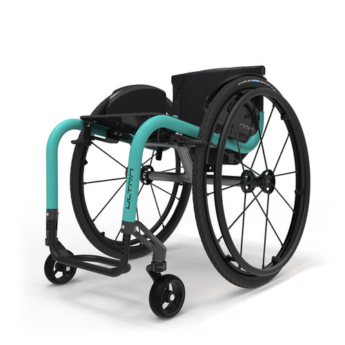 Aktivrollstuhl - ULTRA - Aria Wheels - zur Nutzung im Freien / für den Innenbereich / mit Fußstütze