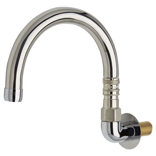 Wasserhahn für OP-Waschbecken - Short swan neck - SOGOBA - für Handwaschbecken / Edelstahl / autoklavierbar