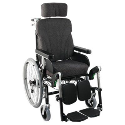Passiver Rollstuhl - Balance 24 - HD Rehab - zur Nutzung im Freien / für den Innenbereich / mit Fußstütze