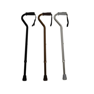 Gehstock / abgewinkelter Griff - HMP-20042 - Home Medical Products Inc. - höhenverstellbar