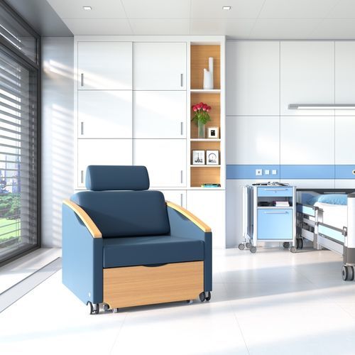 Patientenzimmer-Schlafsofa - SALZA WOOD - Nursen