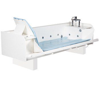 Elektrische Pflegebadewanne - Easibath - Kingkraft - höhenverstellbar / mit seitlichem Einstieg / mit- Wannensitz
