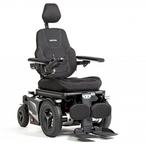 Elektrischer Rollstuhl - Karma EVO Lectus LR - Life & Mobility - zur Nutzung im Freien / für den Innenbereich / mit Fußstütze