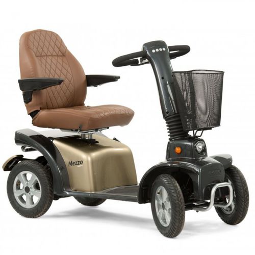 Elektrisches Elektromobil - Mezzo Retro - Life & Mobility - mit 4 Rädern / mit Korb