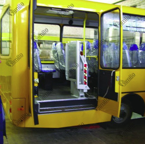 Rollstuhl-Plattformlift - PPA-150 e - Ltd. Norma-Trade - für Bus
