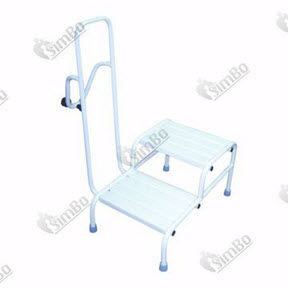 Stufentritt mit 2 Stufen - НТ-08-003 - Ltd. Norma-Trade - für Dusche / mit Handlauf