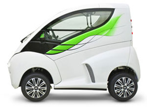 Stadtfahrzeug Fahrzeug für Personen mit eingeschränkter Mobilität - Elbee - Elbee Mobility - Benzin / rückwärtiger Eingang
