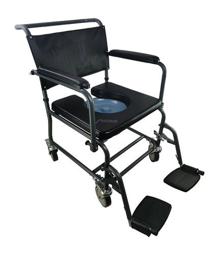 Garderobenstuhl mit Armlehnen - MHSCMWII - Mobb+ Health Care - auf Rollen / Dreh