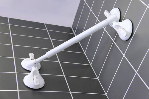Haltebügel für Bad - Quattro Plus - ROTH MOBELI GmbH - wandmontiert / Edelstahl / horizontal