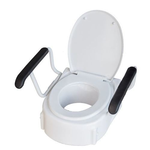 Toilettensitzerhöhung mit Armlehnen - 336180 - Tukimet Oy - höhenverstellbar / mit Deckel