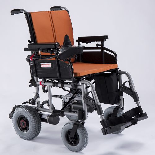 Elektrischer Transportstuhl - New Eagle - Well Home Health Products - zusammenklappbar / mit Fußstütze