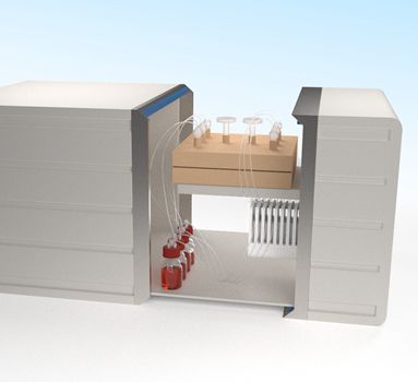 Kontinuierlicher Bioreaktor - MDX Biotechnik - Fließbett / Labor / für die Pharmaindustrie
