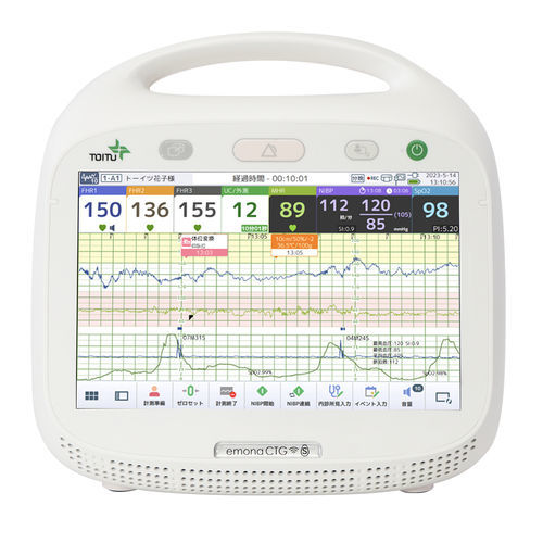 FHR-Fetalmonitor - MT-830  - Toitu - Zwillings-FHR / SpO2 / PNI