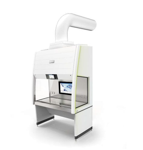 Mikrobiologische Sicherheitswerkbank / Typ B2 - Claire® total - Berner International - aseptisch / Labor / bodenstehend