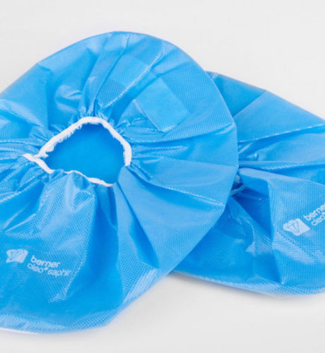 Medizinischer Überschuh / Labor - cleo® saphir - Berner International - aus Polypropylen / Einweg / rutschfest