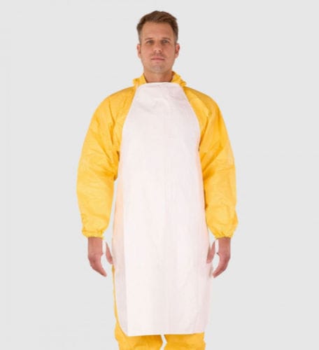 Medizinische Schürze / unisex - Tyvek® 500 - Berner International - steril / antistatisch / weiß