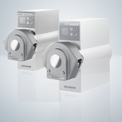 Kompakte Labor-Schlauchpumpe - rotarus® standard  - Hirschmann