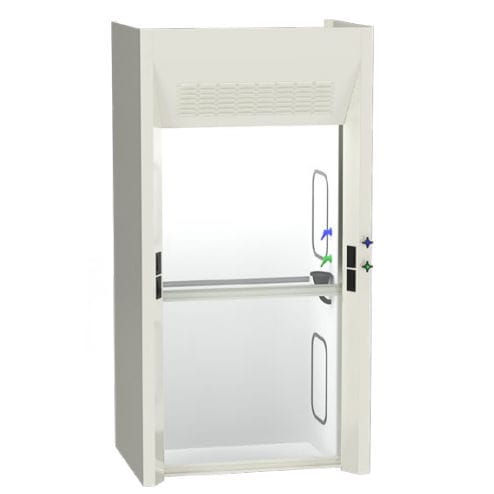 Labor-Abzugshaube - Eliminator 400 - Air Master Systems Corporation - bodenstehend