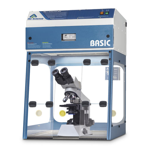 Anlage für Mikroskopie - Purair® - Air Science - Labor / für biologische Risiken / Tisch