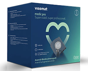 Aneroid-Blutdruckmonitor - medic pro - visomat - mit Stethoskop / mit Erwachsenenmanschette