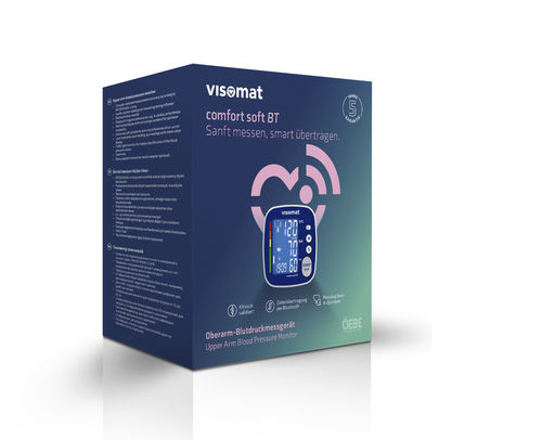 Blutdruckmonitor mit Manschette - visomat comfort soft BT - visomat - automatisch / Bluetooth / mit Akku