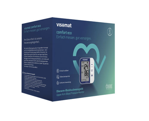 Blutdruckmonitor mit Manschette - visomat comfort eco - visomat - automatisch / mit Akku / mit Erwachsenenmanschette