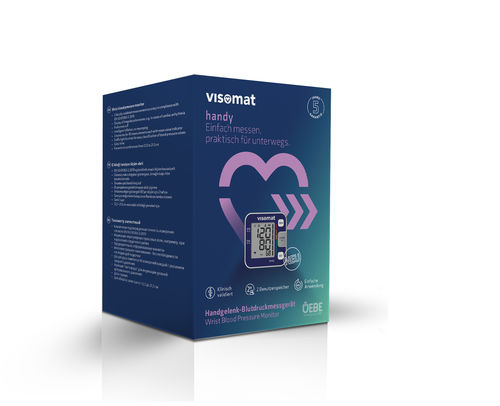 Blutdruckmonitor mit Manschette - visomat handy - visomat - automatisch / Handgelenk / mit integrierter Manschette