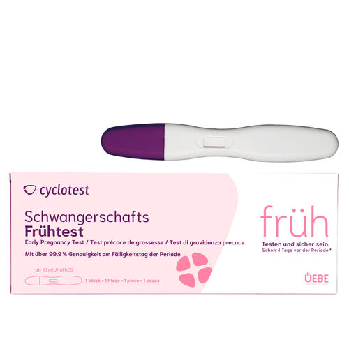 Schwangerschaftsschnelltest - early - cyclotest - hCG / Urin / Kassetten
